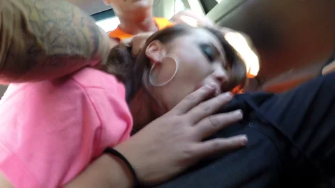 Sucking and Fucking in a Spanish Cab