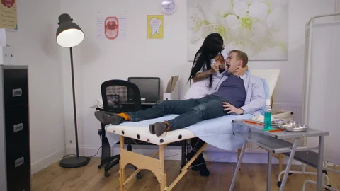 DoctorAdventures: Bald Candy Sexton reverse cowgirl sex scene